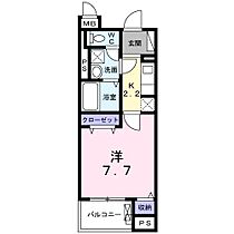 Kグランツ 403 ｜ 東京都昭島市緑町4丁目4（賃貸マンション1K・4階・28.00㎡） その2