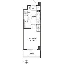 カリーノ西国分寺 606 ｜ 東京都国分寺市泉町3丁目1-17（賃貸マンション1K・6階・21.02㎡） その2