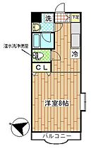 グリシーヌ1 101 ｜ 東京都八王子市緑町387-1（賃貸マンション1K・1階・28.98㎡） その2