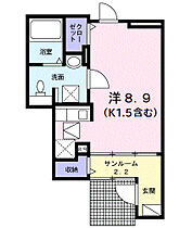 東京都国分寺市西恋ヶ窪1丁目29-23（賃貸アパート1R・1階・27.67㎡） その2