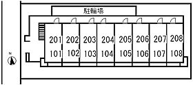 アーク麻生川 208 ｜ 神奈川県川崎市麻生区上麻生5丁目3-1（賃貸アパート1K・2階・26.08㎡） その4