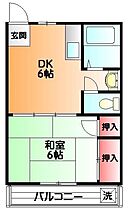 ビラ高ヶ坂 303 ｜ 東京都町田市高ヶ坂2丁目28-12（賃貸マンション1DK・3階・31.00㎡） その2