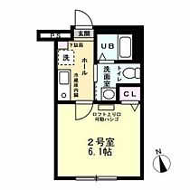 メゾンドスピカ 202 ｜ 東京都町田市原町田2丁目19-60（賃貸アパート1K・2階・20.18㎡） その2