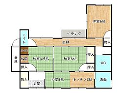 姫路市的形町福泊／中古戸建 4Kの間取り