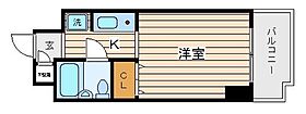 日興パレス横浜西  ｜ 神奈川県横浜市西区中央2丁目（賃貸マンション1K・9階・17.27㎡） その2