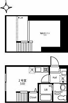 ハーミットクラブハウス横濱浅間台  ｜ 神奈川県横浜市西区浅間台（賃貸アパート1R・2階・18.50㎡） その2