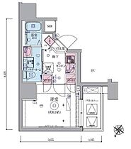 リヴシティ横濱生麦  ｜ 神奈川県横浜市鶴見区生麦1丁目（賃貸マンション1K・6階・21.13㎡） その2