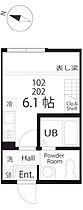 ハーミットクラブハウス横濱和田町  ｜ 神奈川県横浜市保土ケ谷区星川3丁目（賃貸アパート1R・1階・16.56㎡） その2