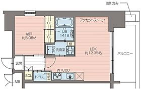 プレジオ阿波座2-8F 0206 ｜ 大阪府大阪市西区川口3丁目3-11（賃貸マンション1LDK・2階・41.58㎡） その2