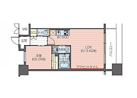 大阪府大阪市住吉区万代東3丁目(住居表示未定)（賃貸マンション1LDK・6階・42.35㎡） その2