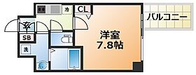 ファステート神戸ティアモ  ｜ 兵庫県神戸市兵庫区三川口町3丁目（賃貸マンション1K・4階・24.88㎡） その2