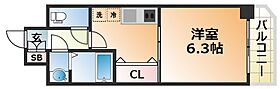 セオリー神戸アクアグルーブ  ｜ 兵庫県神戸市兵庫区浜崎通（賃貸マンション1K・6階・24.68㎡） その2