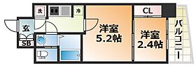 セレニテ神戸プリエ  ｜ 兵庫県神戸市兵庫区西出町（賃貸マンション2K・7階・24.03㎡） その2