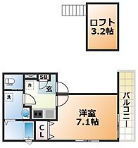 BALOH和田岬  ｜ 兵庫県神戸市兵庫区三石通2丁目（賃貸アパート1K・3階・22.82㎡） その2