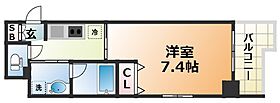 エイペックス神戸みなと元町Coast Line  ｜ 兵庫県神戸市中央区元町通5丁目（賃貸マンション1K・6階・25.93㎡） その2