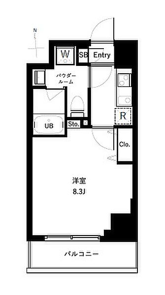 アーバンパーク綾瀬III 902｜東京都足立区綾瀬１丁目(賃貸マンション1K・9階・25.57㎡)の写真 その2