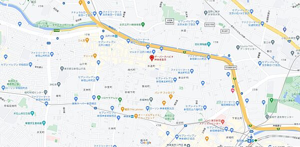 ザ・パークハビオ神楽坂香月 102｜東京都新宿区水道町(賃貸マンション1LDK・1階・52.36㎡)の写真 その17