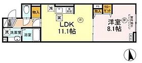 グラナーデ東日暮里 102 ｜ 東京都荒川区東日暮里３丁目21-2（賃貸アパート1LDK・1階・44.42㎡） その2