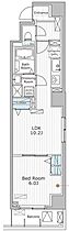 スカイ　ラ　トゥール蔵前 701 ｜ 東京都墨田区本所２丁目2-13番地（賃貸マンション1LDK・7階・40.20㎡） その2