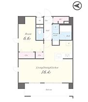 グランレーヴ東尾久 604 ｜ 東京都荒川区東尾久３丁目27-7（賃貸マンション1LDK・6階・52.66㎡） その2