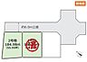区画図：〜余裕のある広々した敷地〜 ・各棟土地面積はなんと180平米以上。余裕の敷地で余裕のある新生活をお過ごしいただけます。 ・ぜひ現地で一度その広さをご体感くださいませ。 