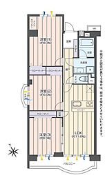 間取図画像 3LDK