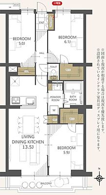 間取り エス・バイ・エルマンション土浦 8階/-