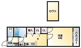 アルファワン  ｜ 大阪府松原市天美我堂1丁目（賃貸マンション1K・5階・25.63㎡） その2