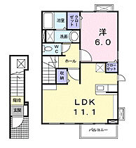 ソレアードユニティI 203 ｜ 大阪府堺市北区金岡町310番地6（賃貸アパート1LDK・2階・46.09㎡） その2