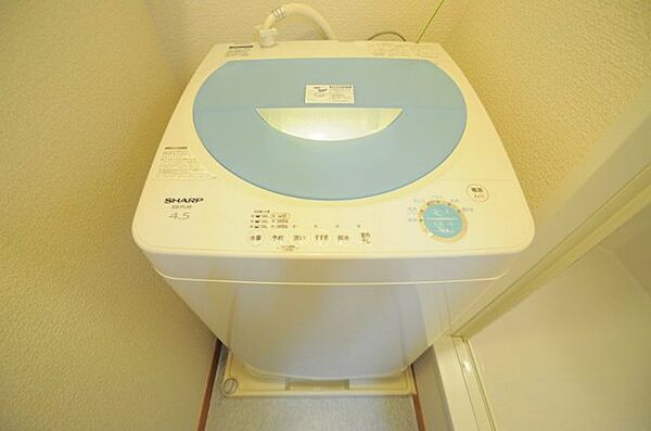 画像9:便利な室内洗濯機置き場♪