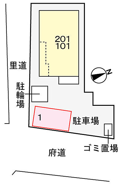 エレガント高鷲 ｜大阪府羽曳野市高鷲7丁目(賃貸アパート1LDK・1階・45.09㎡)の写真 その15