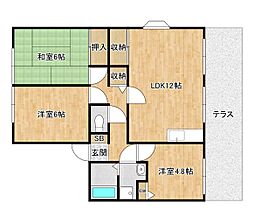 クレスト羽曳野IIB棟  ｜ 大阪府羽曳野市伊賀1丁目（賃貸アパート3LDK・1階・66.83㎡） その2