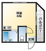 メゾン竹ノ内  ｜ 大阪府羽曳野市伊賀3丁目（賃貸マンション1R・2階・20.00㎡） その2