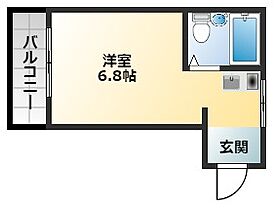 船井コーポ  ｜ 大阪府松原市天美北7丁目（賃貸マンション1R・3階・16.00㎡） その2