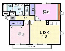 サン・メゾン  ｜ 大阪府松原市一津屋6丁目（賃貸アパート2LDK・1階・56.91㎡） その2