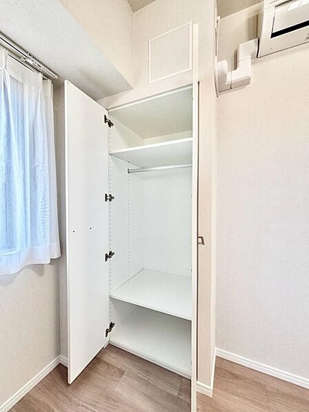 たっぷりの収納スペースでいつでも住空間がスッキリ保てそう