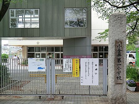 小学校 600m 小金井市立第一小学校