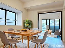 コスモ東長崎 2LDKのリビング/ダイニング