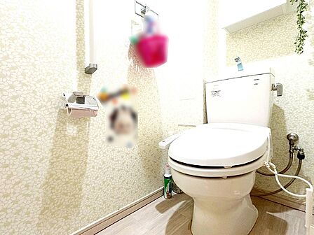 トイレは温水洗浄機能付き