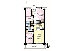 間取図画像 3LDK
