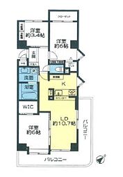 ストークマンション磯子壹番館 3LDKの間取図画像