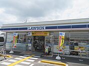 ローソン　水口城南店まで550メートル