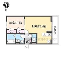 D-ROOMルシエル 101 ｜ 滋賀県甲賀市水口町虫生野中央（賃貸アパート1LDK・1階・41.67㎡） その2