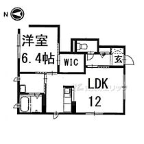 滋賀県長浜市室町（賃貸アパート1LDK・1階・46.00㎡） その2