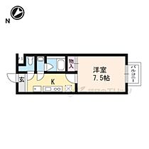 アミティハイツ 205 ｜ 滋賀県守山市立入町（賃貸アパート1K・2階・27.53㎡） その2