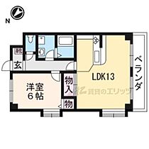 滋賀県栗東市安養寺２丁目（賃貸マンション1LDK・3階・45.36㎡） その2