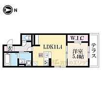 滋賀県大津市大門通（賃貸アパート1LDK・1階・42.10㎡） その2