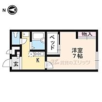 滋賀県大津市月輪３丁目（賃貸アパート1K・1階・21.81㎡） その2