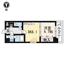 滋賀県大津市長等１丁目（賃貸マンション1DK・7階・29.25㎡） その1