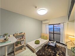 ラポール藤 4階ワンルームのリビング/ダイニング